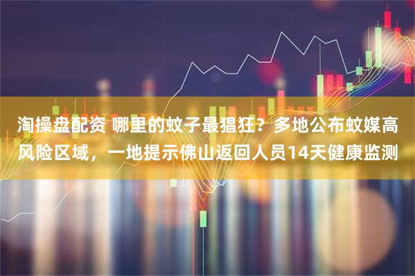 淘操盘配资 哪里的蚊子最猖狂？多地公布蚊媒高风险区域，一地提示佛山返回人员14天健康监测